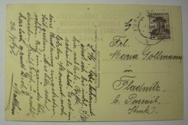 Ansichtskarte Turrachersee vom Schoberriegl aus mit Königstuhl (1936)